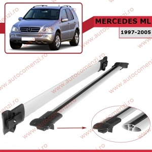 Set bare portbagaj MERCEDES ML I (W163) 1997-2005 - KVO AERO