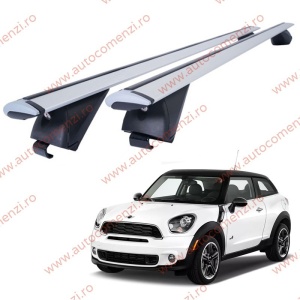 Set bare portbagaj MINI Paceman (R61) 2012-2016 - Wingbar - Aluminiu / cu cheie antifurt