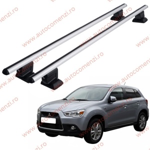Set bare portbagaj MITSUBISHI ASX I 2010-2023 - cu cheie antifurt / Aluminiu