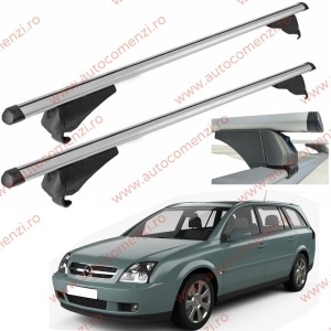 Set bare portbagaj OPEL Vectra C 2002-2010 Combi - Aluminiu / cu cheie antifurt