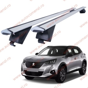 Set bare portbagaj PEUGEOT 2008 II 2019-prezent - Wingbar - Aluminiu / cu cheie antifurt