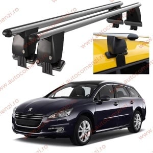 Set bare portbagaj PEUGEOT 508 I 2010-2018 Combi (prindere la baza usii)