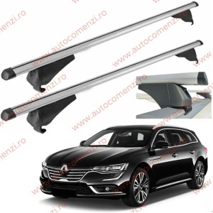 Set bare portbagaj RENAULT Talisman 2015-2022 Combi - Aluminiu / cu cheie antifurt