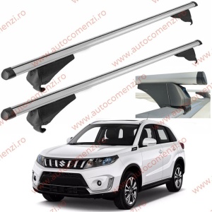 Set bare portbagaj SUZUKI Vitara IV 2015-prezent - Aluminiu / cu cheie antifurt