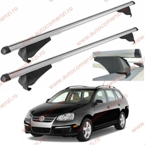 Set bare portbagaj VW Jetta V 2005-2010 Combi - Aluminiu / cu cheie antifurt