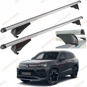 Set bare portbagaj VW Tayron II 2024-prezent - Aluminiu / cu cheie antifurt