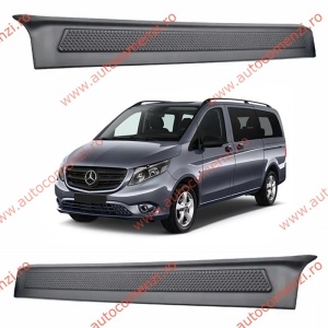 Set protectii praguri usi fata MERCEDES Vito W447 2014-prezent (set stanga-dreapta)