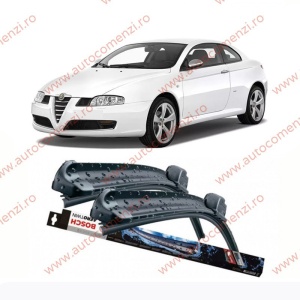 Set stergatoare parbriz ALFA ROMEO GT 2003-2010 (sofer + pasager) BOSCH