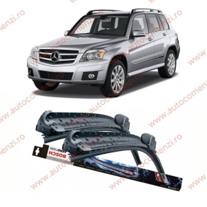 Set stergatoare parbriz MERCEDES GLK X204 2008-2015 (sofer + pasager) BOSCH