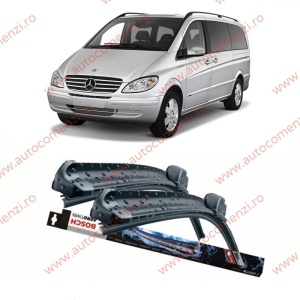 Set stergatoare parbriz MERCEDES Viano II (W639) 2003-2014 (sofer + pasager) BOSCH