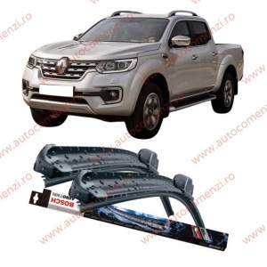 Set stergatoare parbriz RENAULT Alaskan 2017-prezent (sofer + pasager) BOSCH