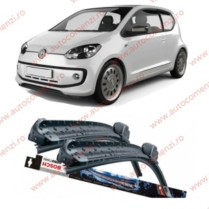 Set stergatoare parbriz VW Up 2011-2023 (sofer + pasager) BOSCH