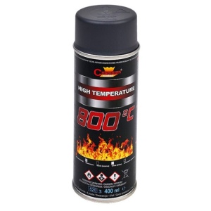 Spray vopsea Champion rezistent termic pentru etriere Gri Antracit 400ml - produs premium