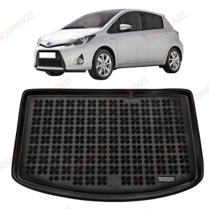 Tavita Portbagaj cauciuc TOYOTA Yaris III 2012-2020 Hybrid (roata rezerva mica - portbagaj jos) - REZAW PLAST