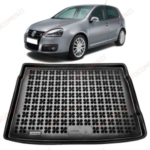 Tavita Portbagaj cauciuc VW Golf V 2003-2009 Hatchback (roata rezerva normala) - REZAW PLAST
