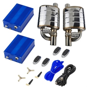 Toba sport cu dublu sistem tip Cut-Off Valve cu telecomanda / 76 mm Stanga-Dreapta