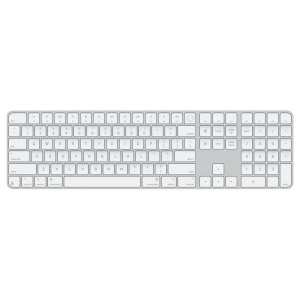 Apple Magic Keyboard (2024) w Touch ID and Numeric Keypad - US English - White Keys