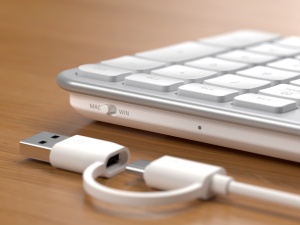 Satechi Slim LX3 Wired Keyboard - US English - Silver - Img 4