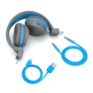JLAB JBuddies Studio Kids Wireless (2020) - Graphite / Blue - Img 4