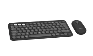 Logitech Pebble 2 Combo Slim Bluetooth keyboard and mouse for Mac - Graphite - US - Img 2