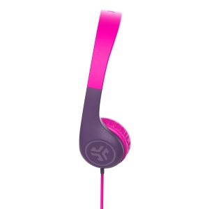 JLAB JBuddies Pop Wired Kids Headphones - Pink - Img 2