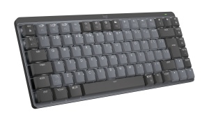Logitech MX Mechanical Mini Minimalist Wireless Illuminated Keyboard-2.4GHZ/BT-N/A-EMEA28-9 Tacrtile - Graphite - US INT'L - Img 3