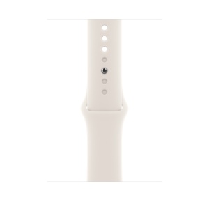 Apple Watch SE 3 Cellular 44mm Starlight Aluminium Case with Starlight Sport Band - S/M - Img 2