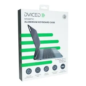Dviced Magnetic Aluminium Keyboard Case for iPad Air/Pro 11-inch - HU - Dark Grey - Img 3