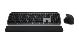 Logitech MX Keys S Combo for Mac MX Master 3S for Mac, MX Keys S for Mac & MX Palm Rest - Space Grey - US/INT