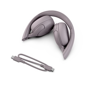 JLAB Go Lux ANC Wireless Headphones - Mauve - Img 4