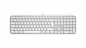 Logitech MX Keys S for Mac Compact Wireless Performance Mouse - Pale Grey - US/INT