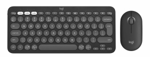 Logitech Pebble 2 Combo Slim Bluetooth keyboard and mouse for Mac - Graphite - US