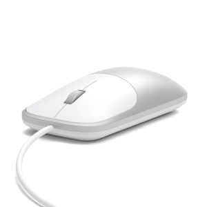 Satechi Slim LX Wired Mouse - Silver - Img 3