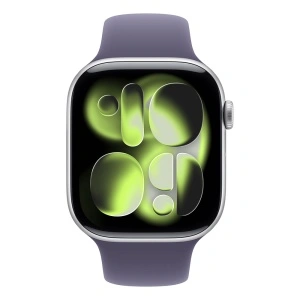 Apple Watch S11 GPS 46mm Silver Aluminium Case with Purple Fog Sport Band - M/L - Img 2