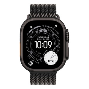 Apple Watch Ultra 3 Cellular 49mm Black Titanium Case with Black Titanium Milanese Loop - Small - Img 3