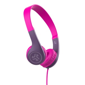JLAB JBuddies Pop Wired Kids Headphones - Pink - Img 3