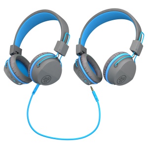 JLAB JBuddies Studio Kids Wireless (2020) - Graphite / Blue - Img 2