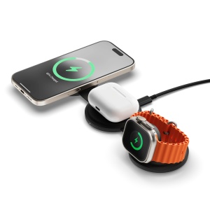 Satechi OntheGo 3-in-1 Wireless Charger - Black - Img 2
