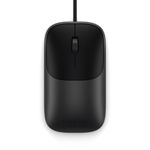 Satechi Slim LX Wired Mouse - Space Black