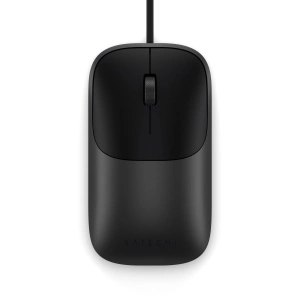Satechi Slim LX Wired Mouse - Space Black