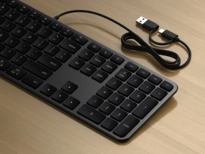 Satechi Slim LX3 Wired Keyboard - US English - Space Black - Img 2