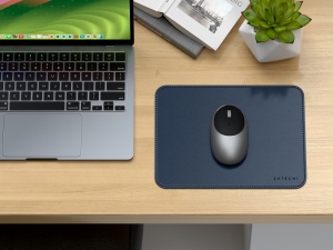 Satechi Vegan-Leather Premium Mouse Pad - Blue - Img 4