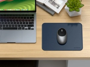 Satechi Vegan-Leather Premium Mouse Pad - Blue - Img 4