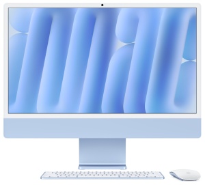 Apple IMAC 24: BLUE/M4 10C CPU/10C GPU/24GB/512GB-ROM