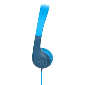 JLAB JBuddies Pop Wired Kids Headphones - Blue - Img 6
