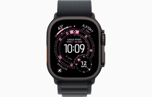 Apple Watch Ultra 3 Cellular 49mm Black Titanium Case with Black Alpine Loop - Small - Img 2