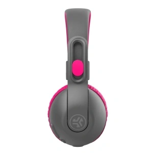 JLAB JBuddies Studio 2 Kids Wireless Headphones - Gray/Pink - Img 3