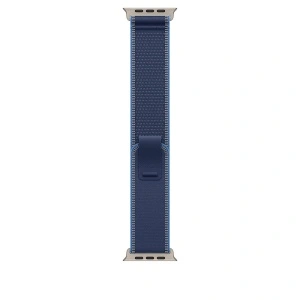 Apple Watch Ultra 3 Cellular 49mm Natural Titanium Case with Blue/Bright Blue Trail Loop - S/M - Img 3