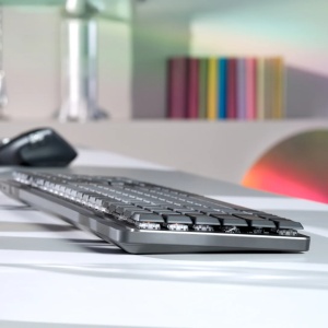 Logitech MX Mechanical Wireless Illuminated Performance Keyboard-2.4GHZ/BT-N/A-EMEA28-935- Tactile - Graphite - US INT'L - Img 3