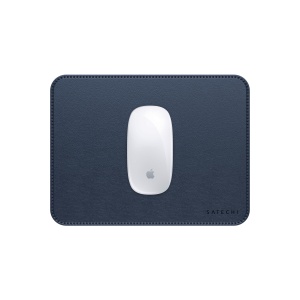 Satechi Vegan-Leather Premium Mouse Pad - Blue